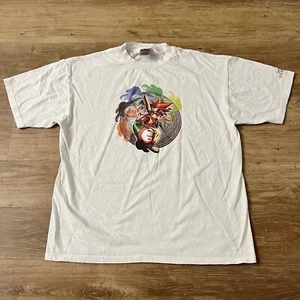 Vtg Sega Dreamcast Evolution The World Of Sacred Device Sz XL White Shirt - Picture 1 of 7