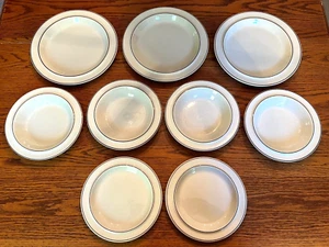Rare 9 piece Lot of Arabia Finland Fennica Plates & Bowls Dinner Salad Soup - Picture 1 of 5