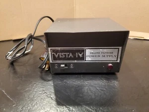 Fuente de alimentación vintage Vista IV Deluxe filtrada 12VDC radioaficionado CB como está - Imagen 1 de 9