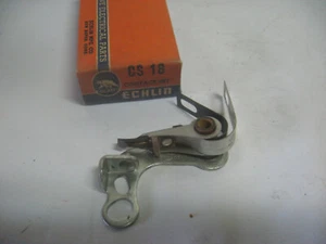VINTAGE ECHLIN CS-18 IGNITION POINT CONTACT SET INCLUDES AL87 AL60 NORS - Picture 1 of 1