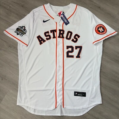 JOSE ALTUVE Houston Astros Jersey 2022 World Series Nike Authentic 52 MLB - Image 1 of 4