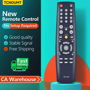 New RC-057 Remote Control For Coby TV TFTV1925 TFTV2225 LEDTV1935 TFTV2425 - Picture 1 of 7