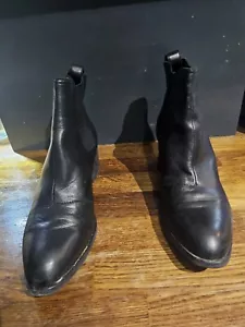 Rag&Bone Walker Chelsea Black Boot Size Uk 6 Vgc - Foto 1 di 12