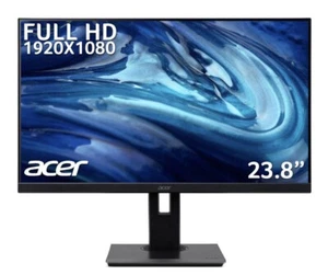 Brand New - Acer B247Y 23.8" LCD Monitor 1920 x 1080 Full HD Black UM.QB7EE.019 - Picture 1 of 1