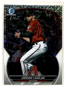 2023 Bowman Chrome Mojo Jordan Lawlar RC Arizona Diamondbacks #BCP-247 - Foto 1 di 2