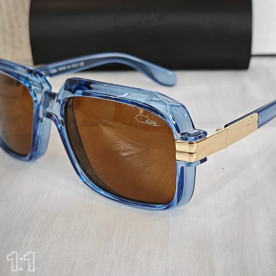Gafas de sol tintadas CAZAL LEGENDS mujeres hombres gafas de lujo azules y marrones Foto 1 de 4