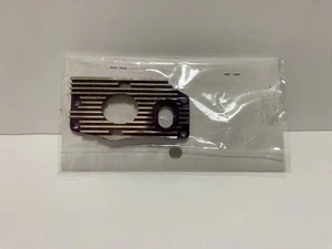 New, TAMIYA F103 aluminum motor mount, purple, for F103 F104 TA TB TRF - Picture 1 of 2