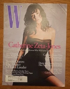 W Magazine July 2004 - CATHERINE ZETA-JONES - Picture 1 of 9
