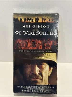 We Were Soldiers VHS Tape 2002 Brand New Factory Seal Mint Condition Mel Gibson - Image 1 of 4