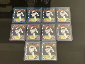 2019 Bowman Draft #BD-197 Tommy Henry SERIAL NUMBERED Lot (10) Blue, Purple, Sky - Picture 1 of 11