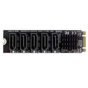 Carte D'Extension M.2 NGFF B-Key SATA Vers SATA 5 Ports Carte D'Extension 65920 - Photo 1/7