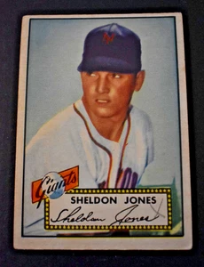 Topps Baseball 1952 n. 130 Sheldon Jones - Giganti - ottime condizioni - Foto 1 di 2