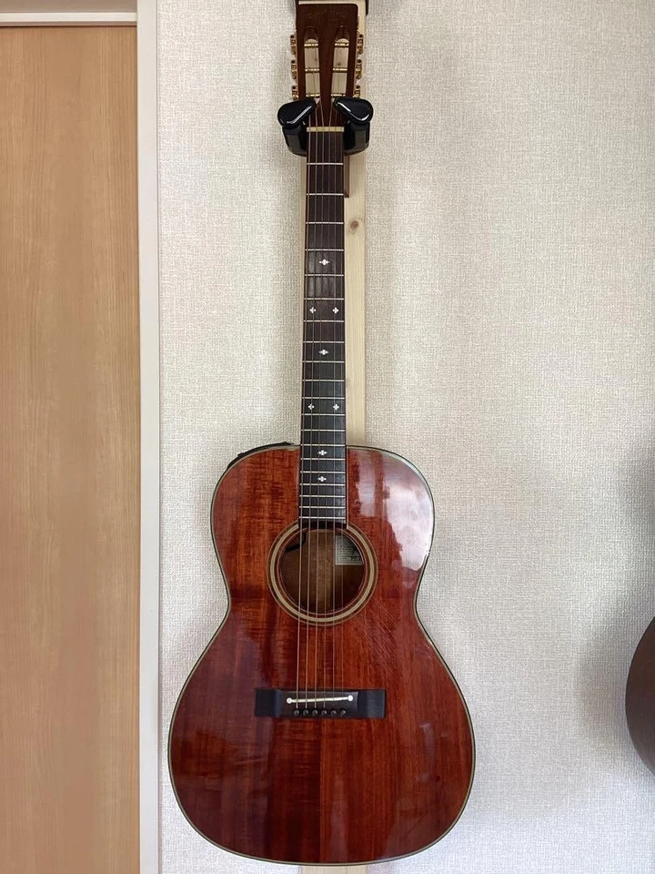 Guitarra Eléctrica Acústica Takamine PT-406 Salón Koa Hawaiana Modelo Raro Japón Foto 1 de 4