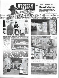 2021 Juli - August #162 Western Clippings - B Western Movie Fanzine - - Bild 1 von 2