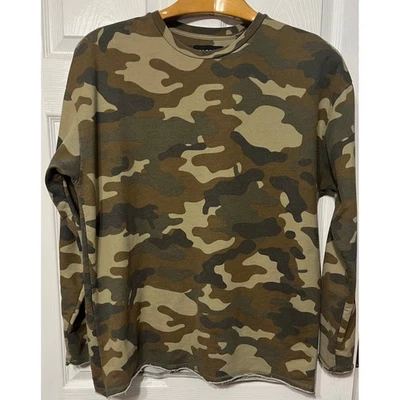 Camiseta de manga larga de camuflaje Pacsun Los Angeles para hombre, talla grande, ajuste cuadrado Foto 1 de 4