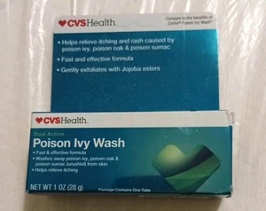 CVS Health Dual Action Poison Ivy Wash 1 Oz 28g - Picture 1 of 2