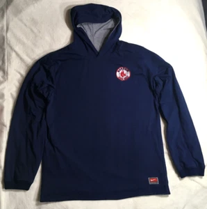 Sudadera con Capucha Nike Vintage Reversible Boston Red Sox Juvenil XL Azul Marino/Gris MLB De Colección - Imagen 1 de 7