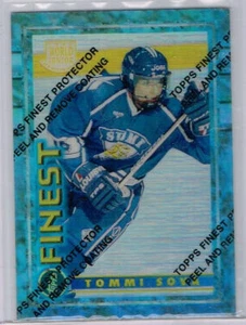 Topps Finest Refractor #138 Tommi Sova 1749* 1994-95 - Imagen 1 de 1