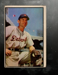 A3077- 1953 Bowman Color #91 Steve Souchock - GOOD (AS PICTURED) - Picture 1 of 2