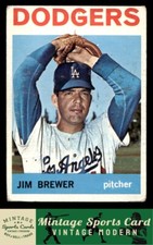 1964 Topps - Jim Brewer - #553  Los Angeles Dodgers