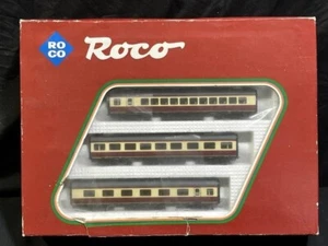 Roco 14070A Trans Euorop Express Spur HO VT 11.8 3-Wagen Personenwagen Set - Bild 1 von 24
