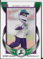BUBBA GRAPE JAMESTOWN JAMMERS  RARE 2014 TOPPS PRO DEBUT MASCOT PATCH CARD