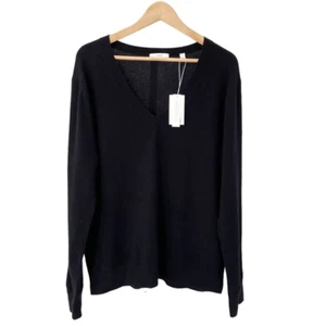 Maglione scollo a V Vince 100% cashmere weekend nuovo con etichetta taglia XL - Foto 1 di 7