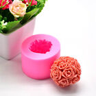 Decoration Soap Mould Silicone Candle Mold Rose Ball Mold Candle Making Mold