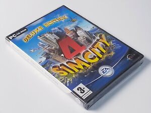 Sim City 4 DELUXE Edition PC Game SIMCITY4 game + RUSH HOUR Expansion NEW Sealed