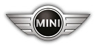 Mini Cooper Logo Auto Srebrna naklejka na zderzak samochodowy - 9'', 12'' lub 14''