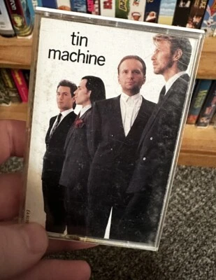 RARE OOP Tin Machine – Tin Machine (Cassette Tape, 1989, EMI) David Bowie - Image 1 of 4