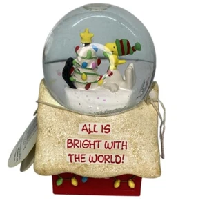 Hallmark 2010 Peanuts Snoopy's House Mini Schneekugel - 3,5 Zoll - Bild 1 von 6