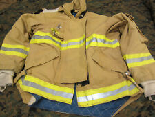 46 x 32  Morning Pride Fire Fighter Turnout Coat Gear Exc #23
