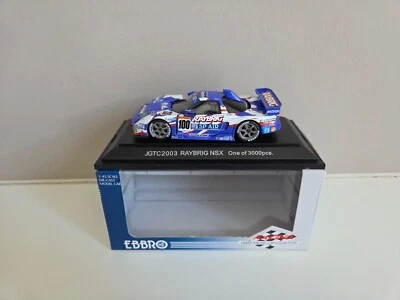 Ebbro 1/43 Raybrig Honda NSX Katoh/Mitsusada - #100 JGTC 2003 - 43461 - Immagine 1 di 4
