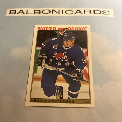 1993-94 Topps Premier - #124 Andrei Kovalenko NM+ Free Shipping! - Image 1 of 2