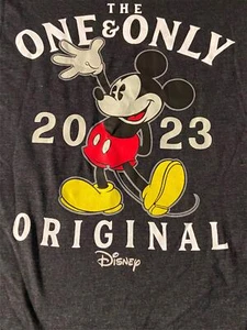 Disney Mickey Mouse 2023 The One & Only Original Shirt Kids Small 6/7 - Picture 1 of 4