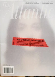The Atlantic Aug 2019 An Epidemic of Disbelief True Crime FREE SHIPPING CB - Picture 1 of 1