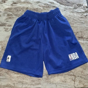 NBA Shorts Youth Medium 10-12 Royal Blue Stretch Basketball Active Pockets - Picture 1 of 6