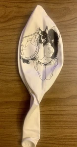 1x OC Foxy Kneel Bouncy K24 Print Longneck Balloon Looner 24" Inch Kalisan BWS - Bild 1 von 6