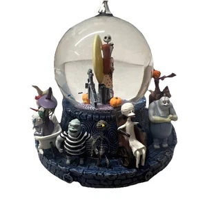 Bradford Nightmare Before Christmas Rotating Musical Globe *** See Details*** - Picture 1 of 8