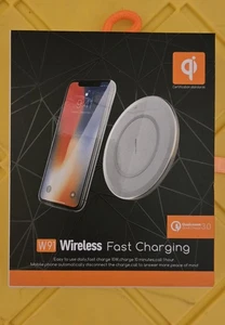 W91 Qualcomm 3.0 Fast Wireless Charging iPhone Android - Photo 1 sur 1