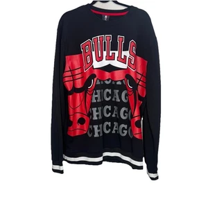 VNG Chicago Bulls Crewneck Sweater Men’s X-Large Bull Logo Y2K Basketball NBA - Bild 1 von 9