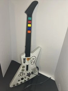 Guitar Hero Xbox 360 Xplorer Controller RedOctane W/ Dongle + Strap Corded - Picture 1 of 7