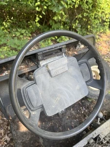 Steering Wheel 3Wheel Two-Stroke Gas Powered genuine original 1986 EZGO Marathon - Picture 1 of 2