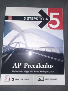 5 Steps to a 5 AP Precalculus by Deborah Klipp & Paul Rodriguez - Picture 1 of 2