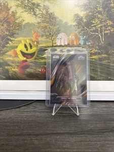 2024 TOPPS CHROME BLACK STAR WARS GOLD /50 POGGLE THE LESSER - Picture 1 of 3