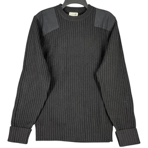 LL Bean Mens M Commando Sweater Merino Wool Militarycore Rugged Heritagewear - Picture 1 of 10