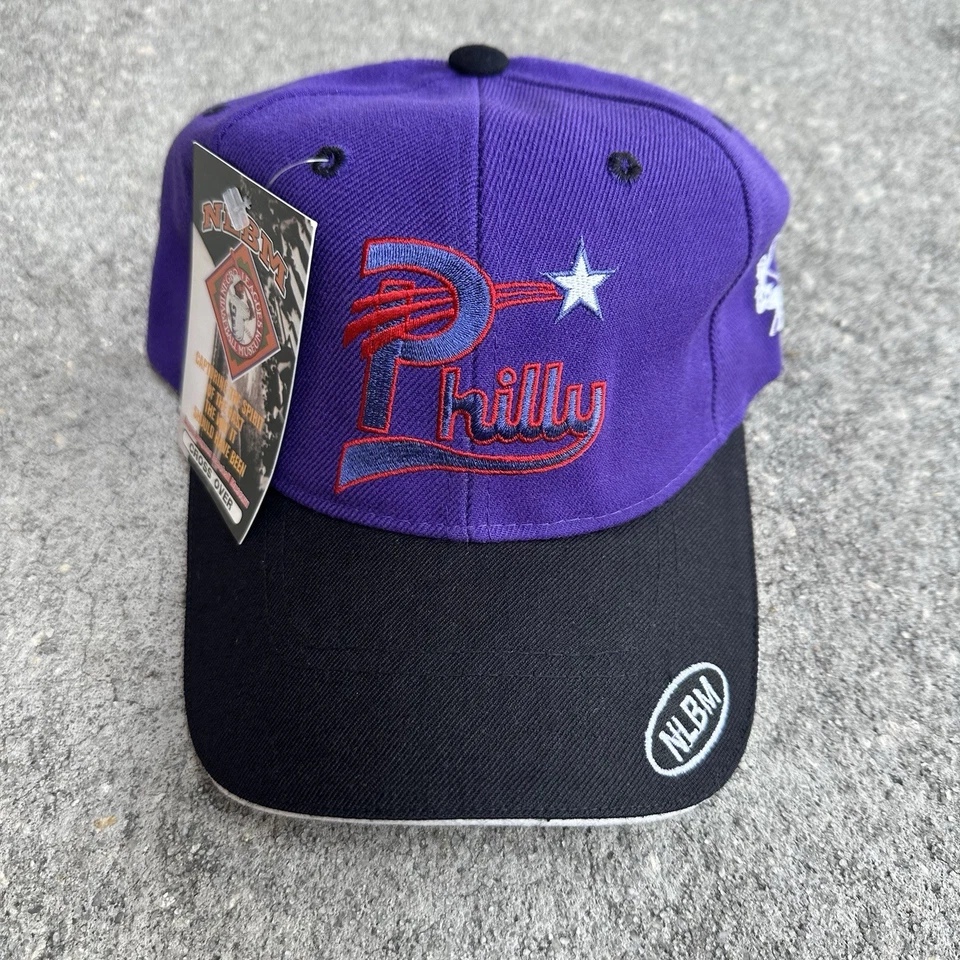 Gorra de colección Philadelphia Stars Liga Negra con tirantes Deadstock Hip Hop Rap Foto 1 de 4