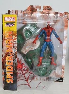 SPIDER-MAN Diamond Comics MARVEL SELECT 7” Action Figure NEW Sealed NRFB - Picture 1 of 6