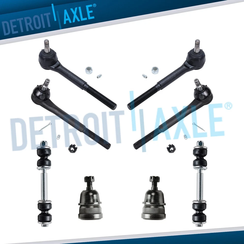 Rótula exterior interior delantera Tierod + barra estabilizadora para Chevy Camaro Firebird 1982-92 Foto 1 de 4